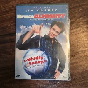 New Sealed Bruce Almighty DVD - Full Screen Jim Carrey